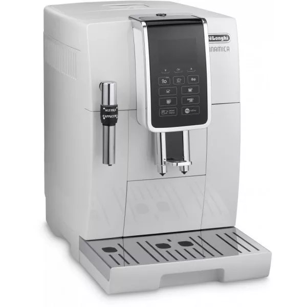 De’Longhi Dinamica ECAM350.35.W Espressomaskin med inbyggd kvarn