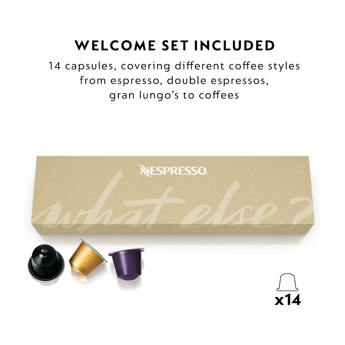Nespresso Gran Lattissima 2.0 kapselmaskin By Delonghi Svart