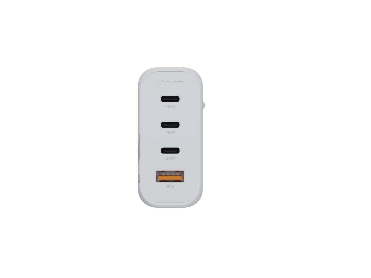 Xtorm 140W GaN2 Ultra Hemladdare 3xUSB-C/USB-A Vit