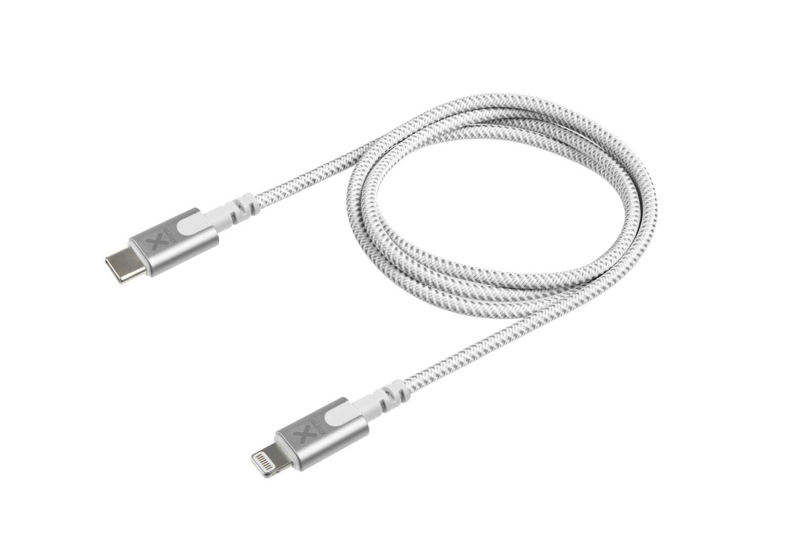 Xtorm Premium USB-C / Lightning kabel 1m Vit