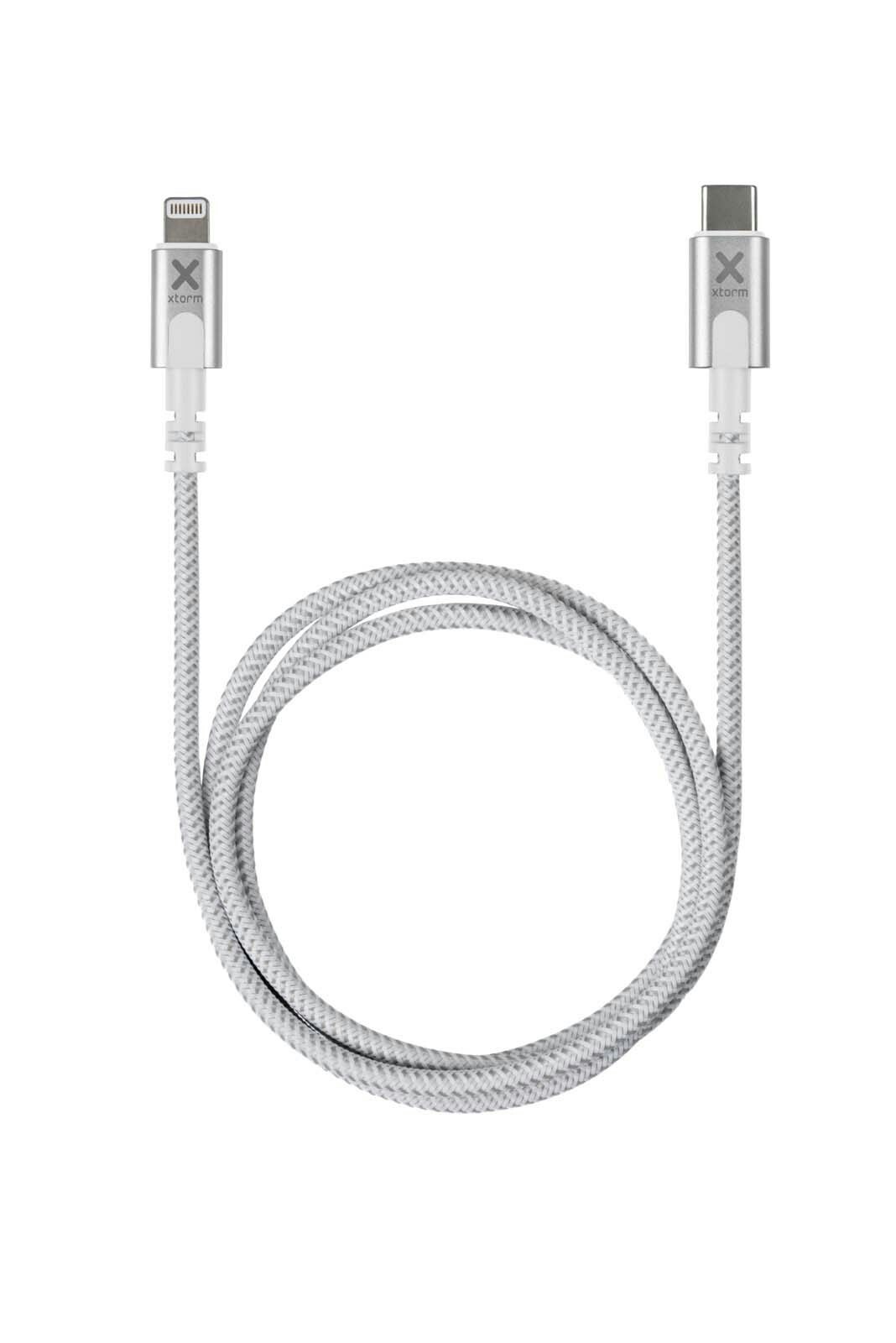 Xtorm Premium USB-C / Lightning kabel 1m Vit