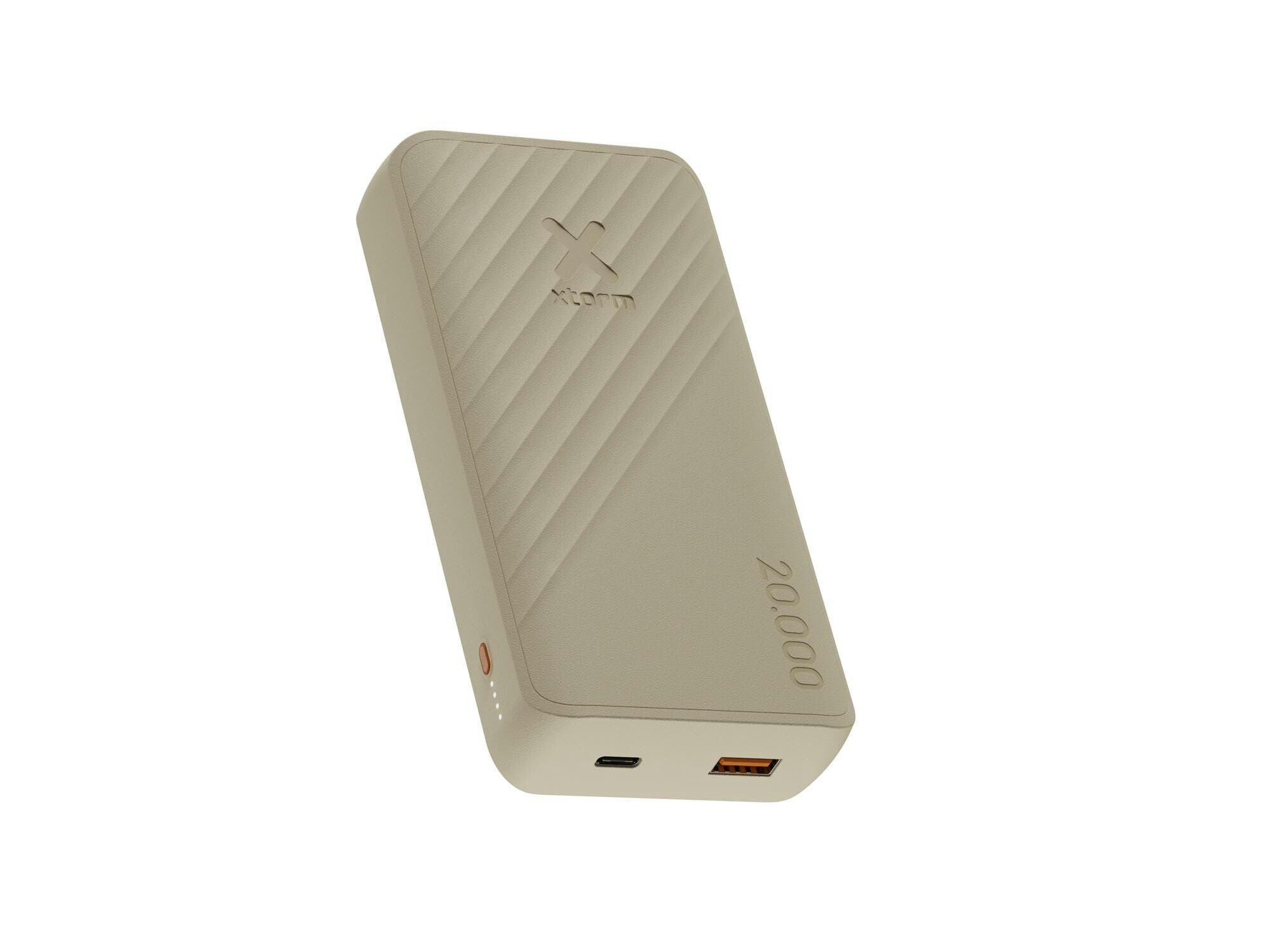 Xtorm Power Bank 20.000mAh 15W USB-C & USB-A Beige