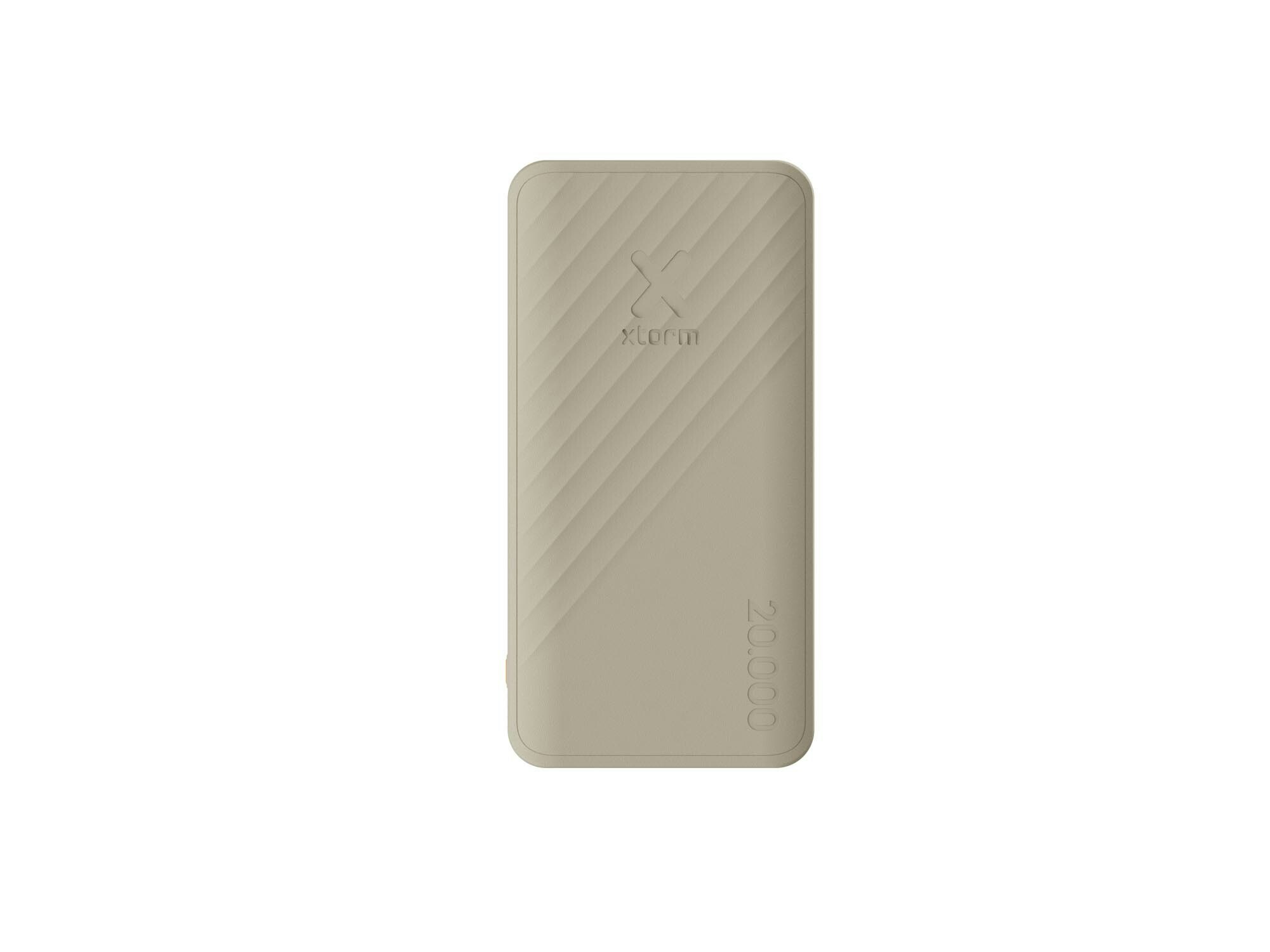 Xtorm Power Bank 20.000mAh 15W USB-C & USB-A Beige