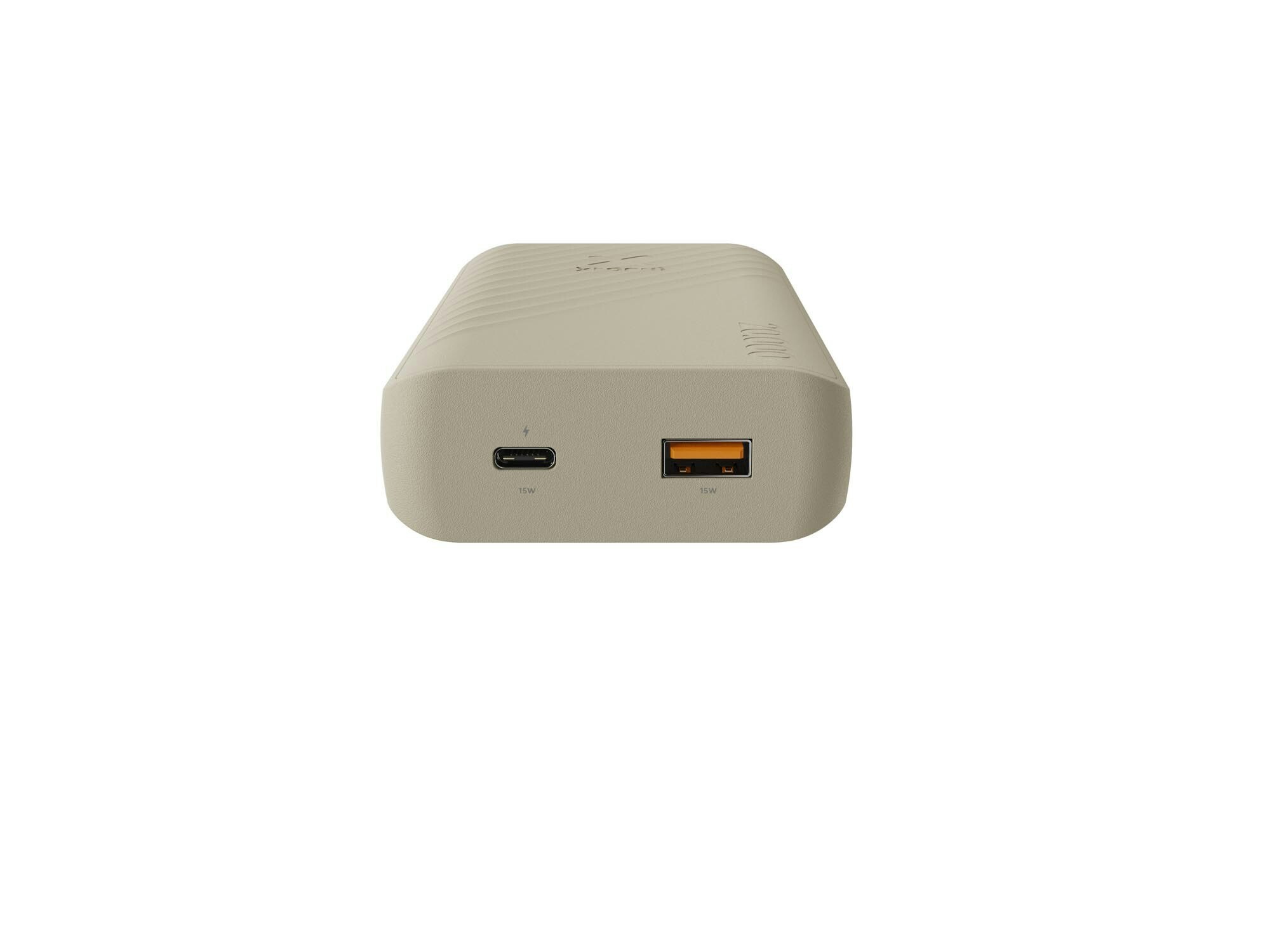 Xtorm Power Bank 20.000mAh 15W USB-C & USB-A Beige