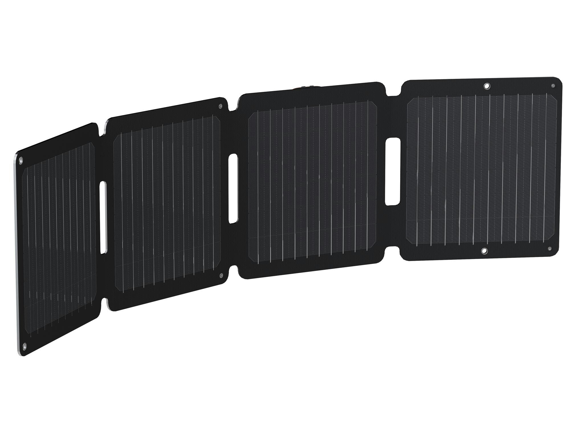 Xtorm Kraftfull 28W Solcellspanel IPX4 USB-C/A utgångar