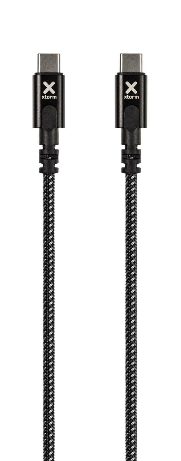 Xtorm Premium USB-C / USB-C PD 240W kabel 2m Svart