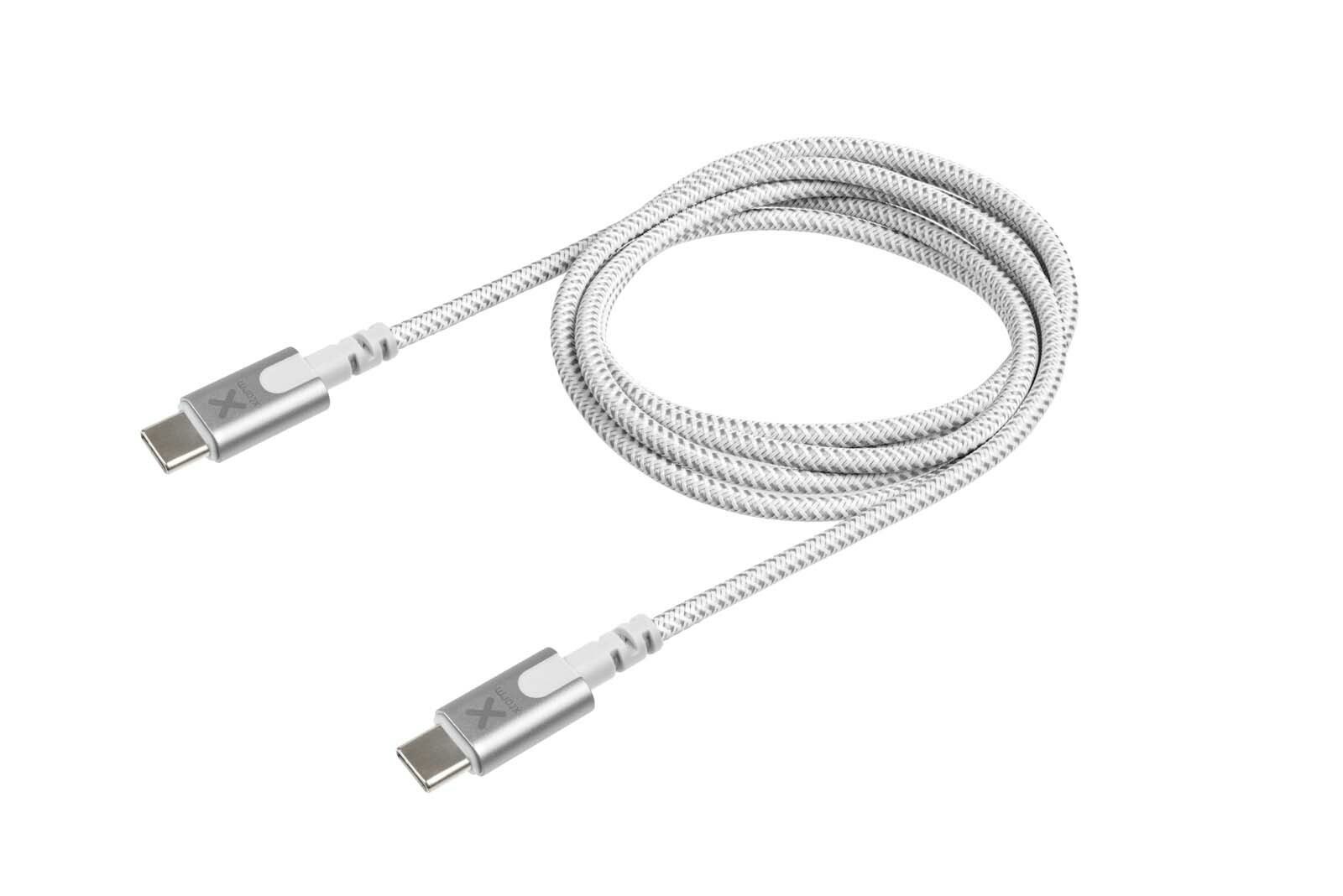 Xtorm Premium USB-C / USB-C PD 100W kabel 2m Vit