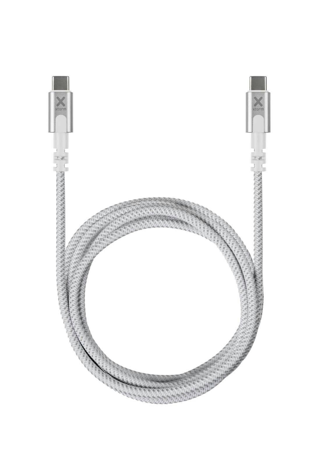 Xtorm Premium USB-C / USB-C PD 100W kabel 2m Vit