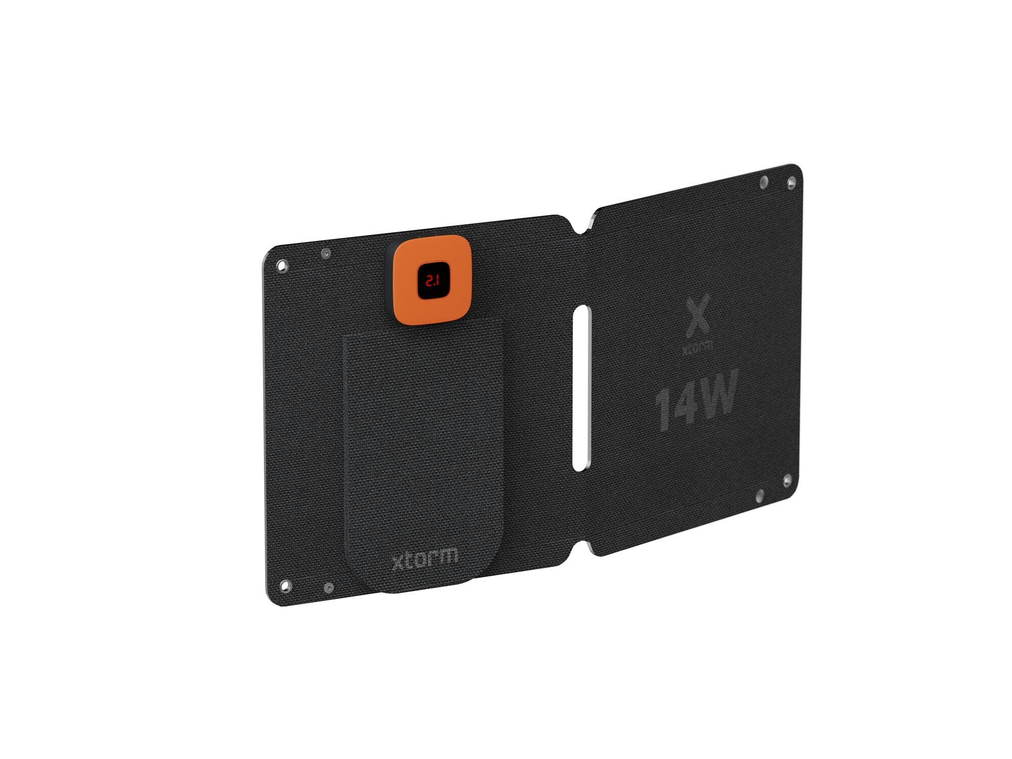 Xtorm Kraftfull 14W Solcellspanel IPX4 USB-C/A utgångar
