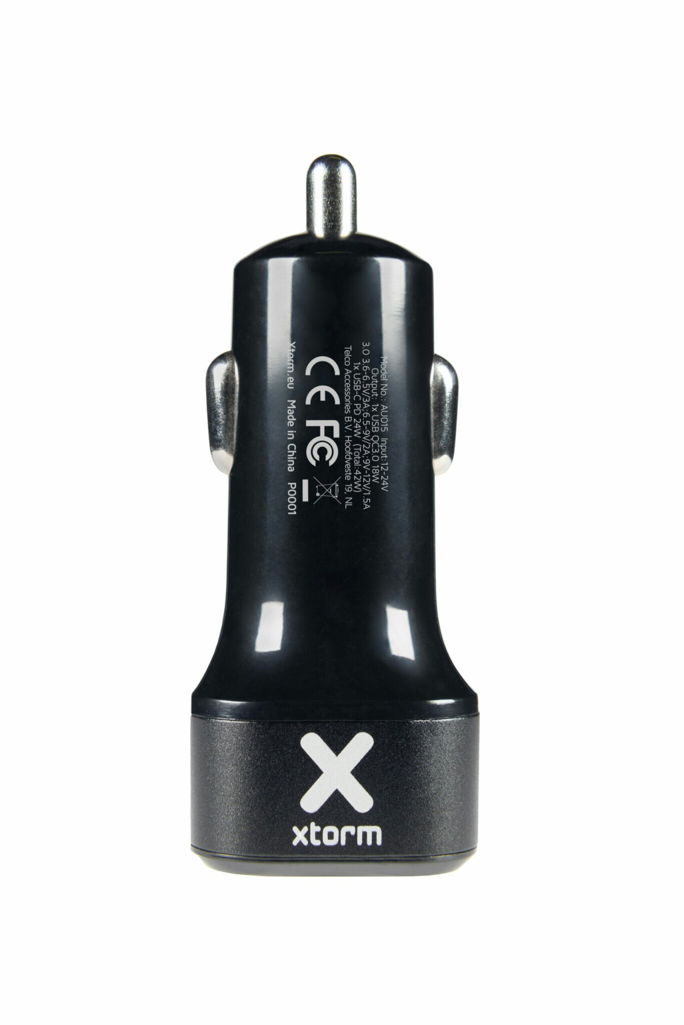 Xtorm Snabb Billaddare USB-C PD 30W & USB QC3.0 18W