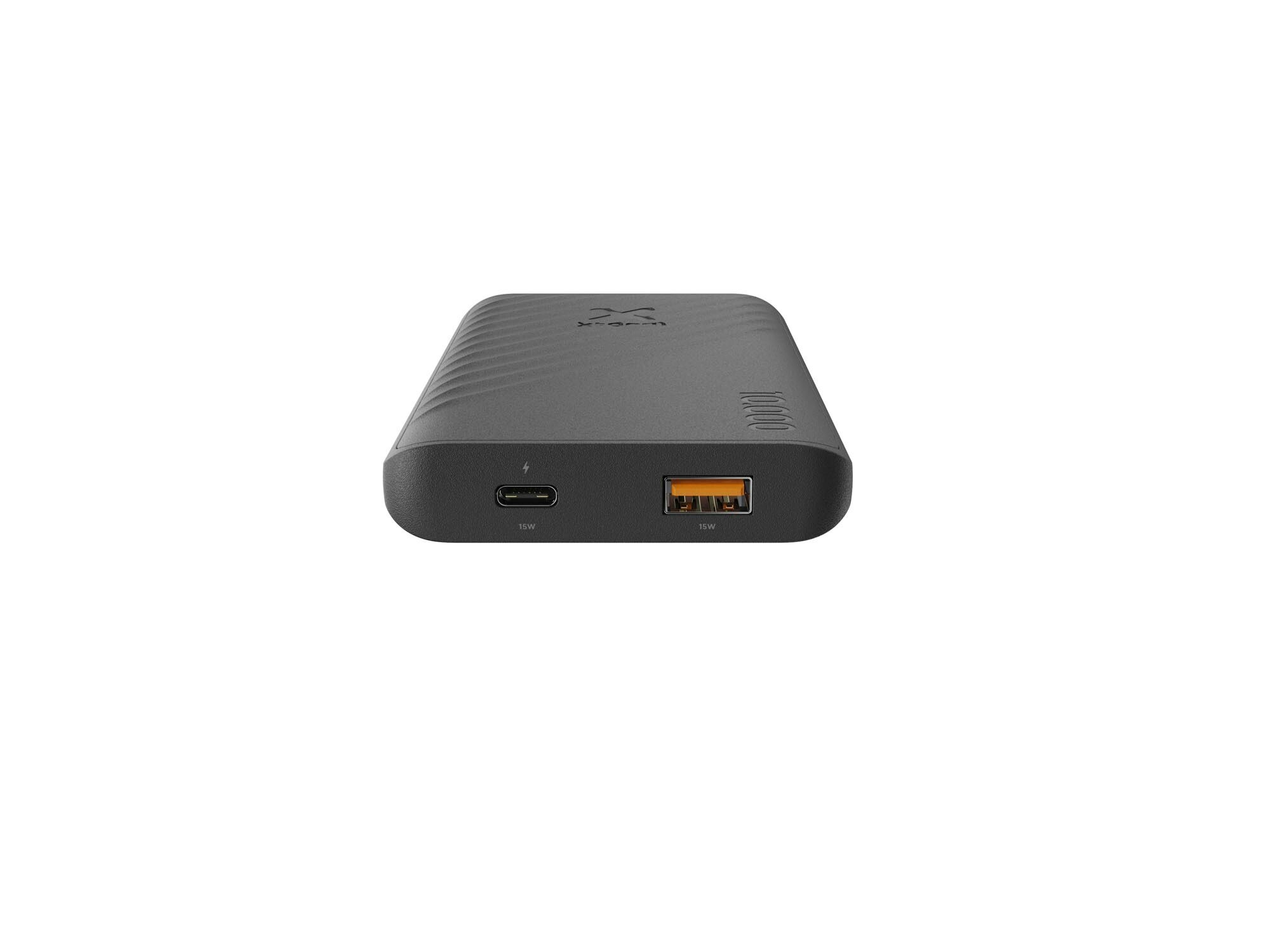 Xtorm Power Bank 10.000mAh 15W USB-C & USB-A Svart