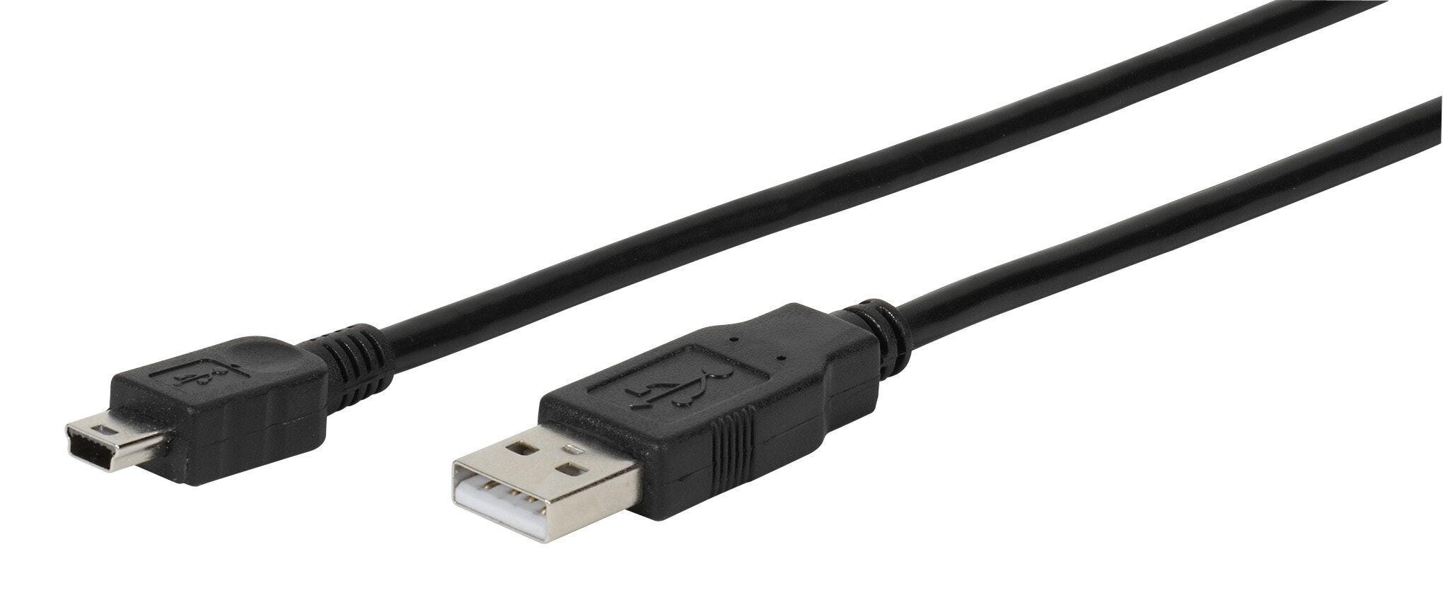 Vivanco Datakabel USB 2.0 A hane<->mini B hane 1.8m svart