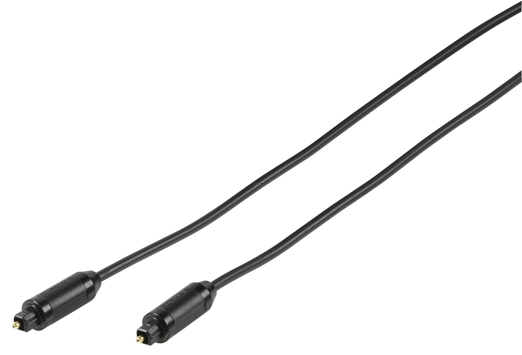 Vivanco Toslink - Toslink kabel Guld 3m Svart