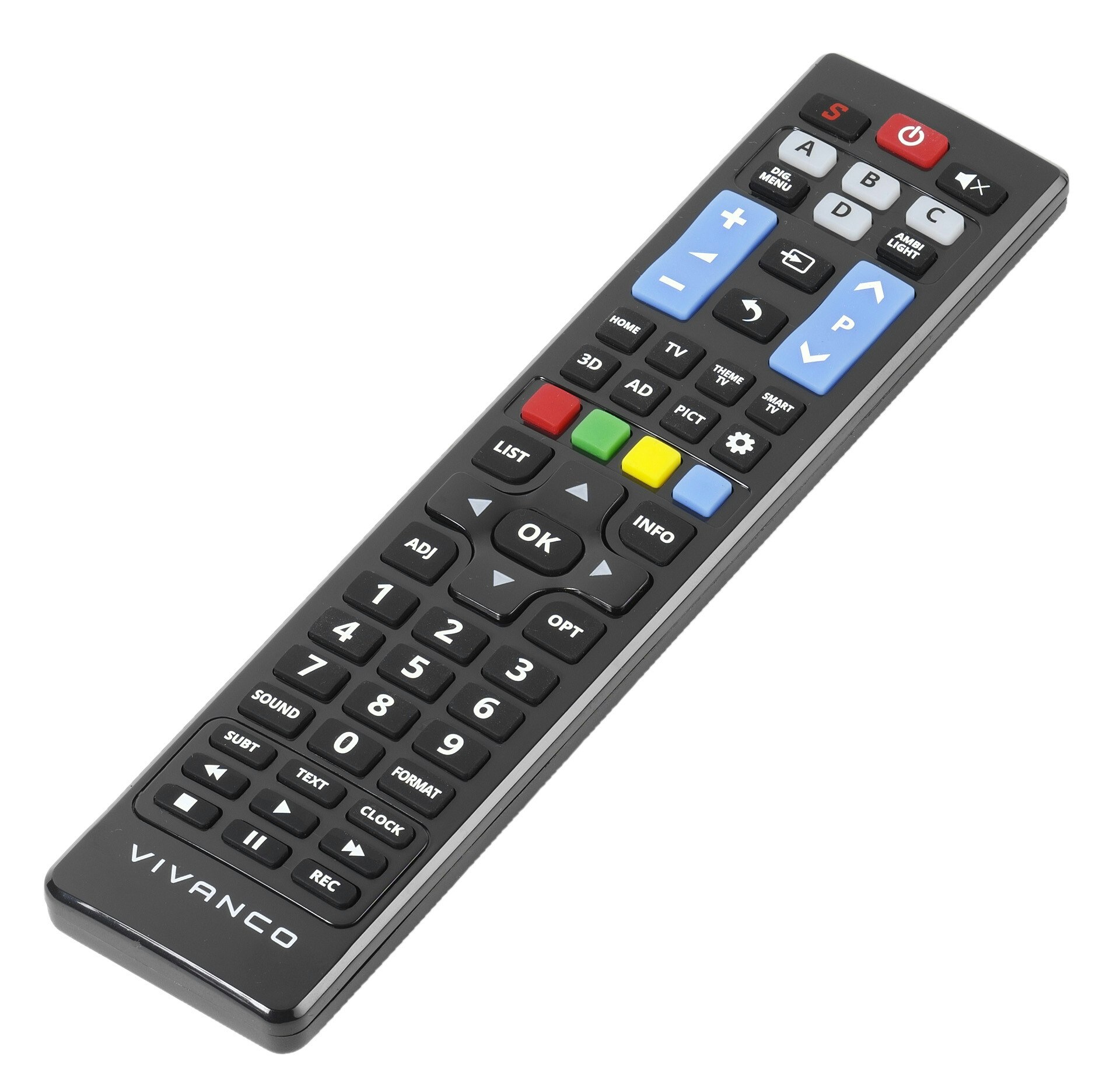 Vivanco Ersättningsfjärrkontroll Philips TV