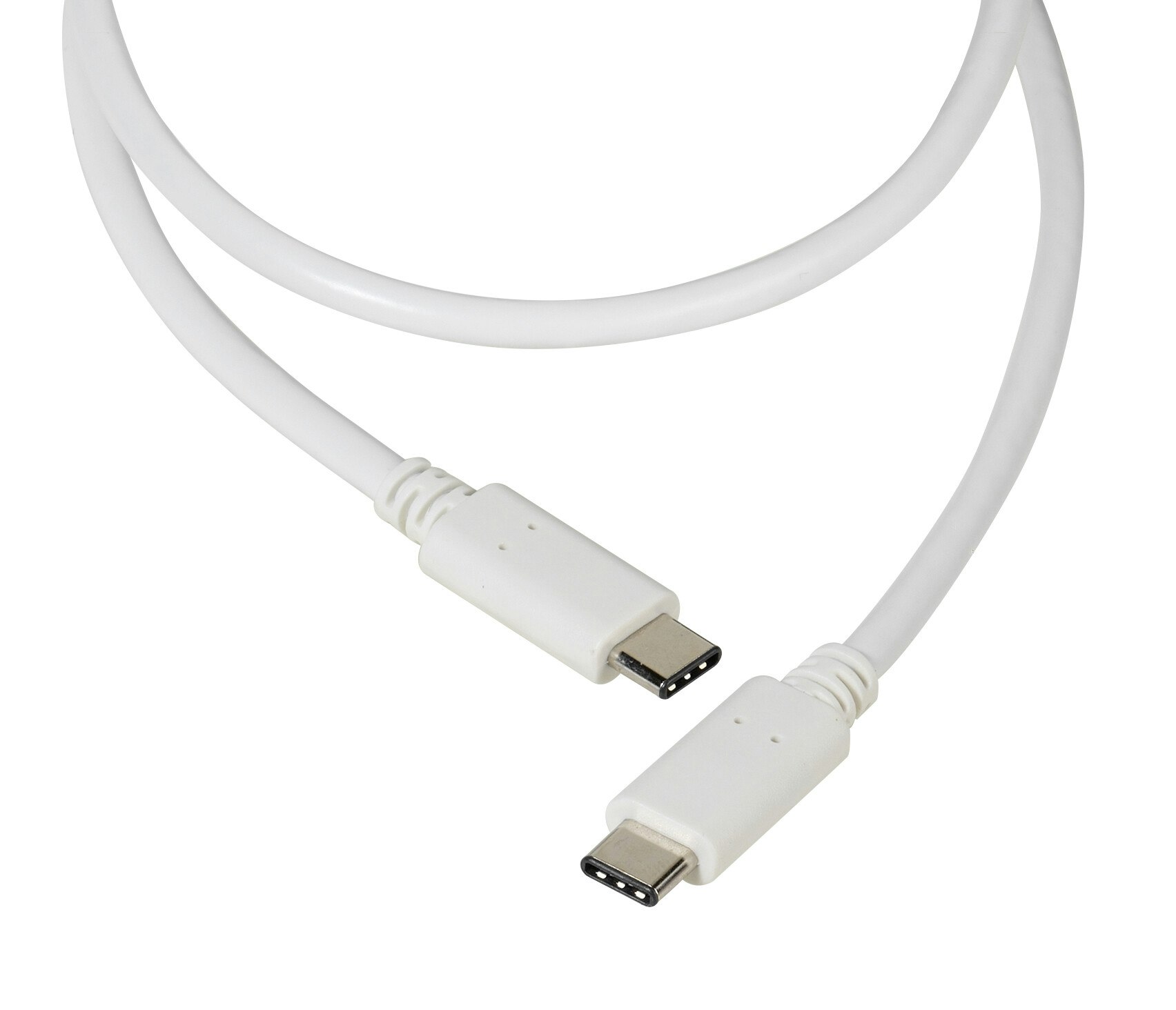 Vivanco USB-C/USB-C 2.0 kabel 1.2m Vit