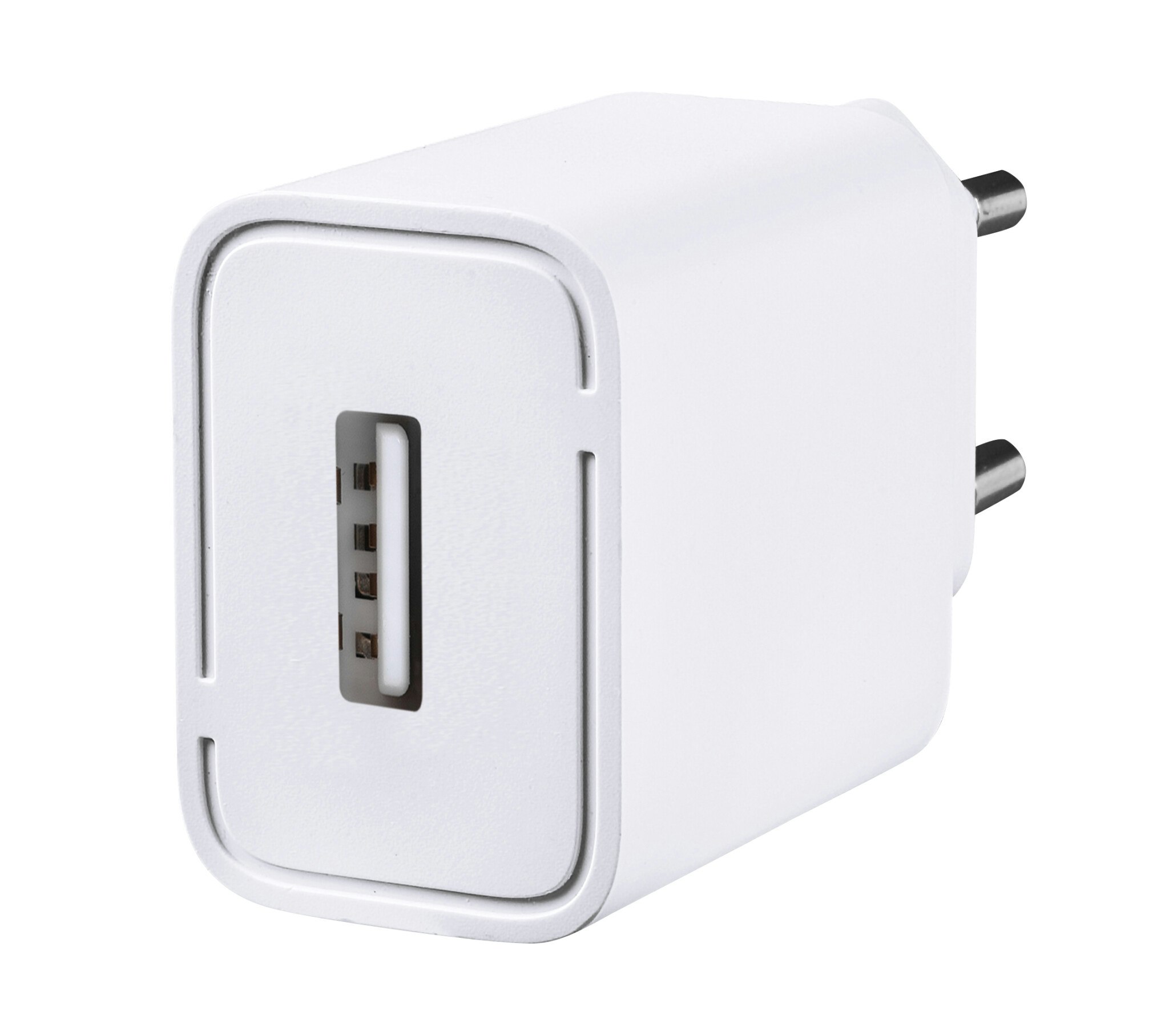 Vivanco USB Hem-/Reseladdare 1xUSB 2.4A Vit