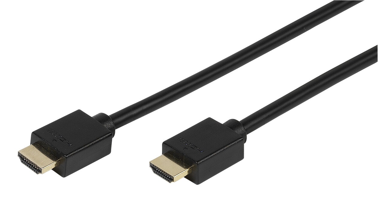 Vivanco HDMI High Speed kabel, Ethernet, 5m Svart
