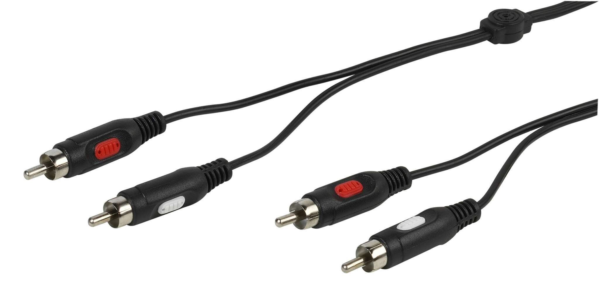 Vivanco Audiokabel, 2xRCA Hane 1.5m Svart