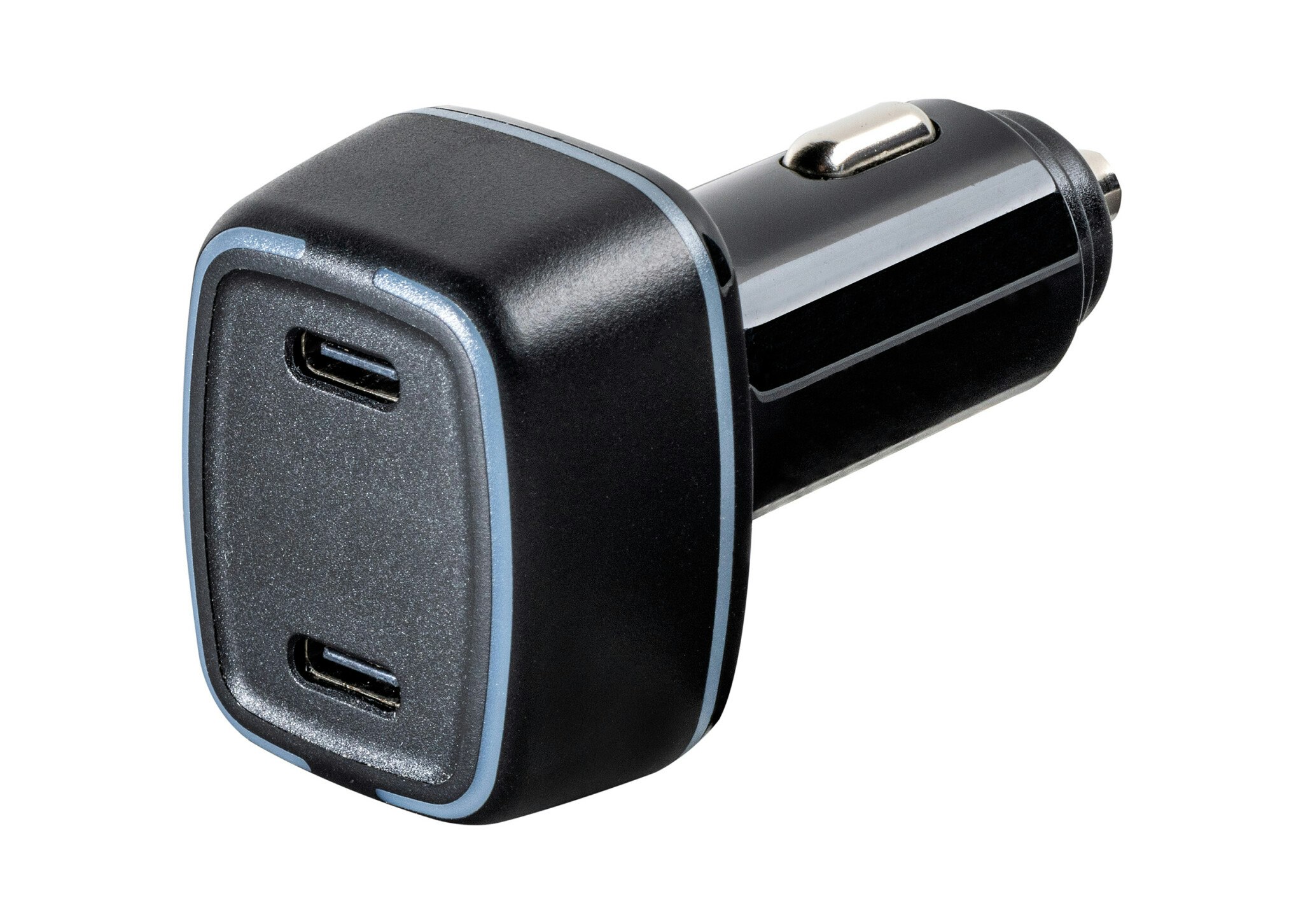 Vivanco 1xUSB-C PD 54W Billaddare 2x27W Svart