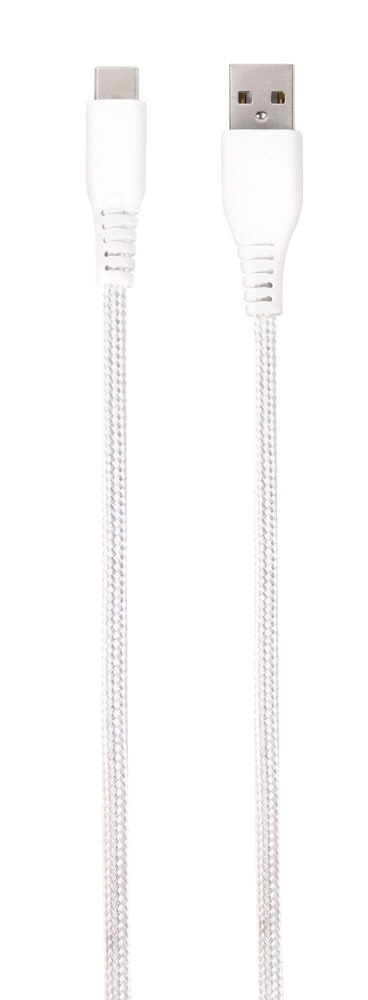 Vivanco Longlife USB-C/USB-A 2.0 kabel 2.5m Vit