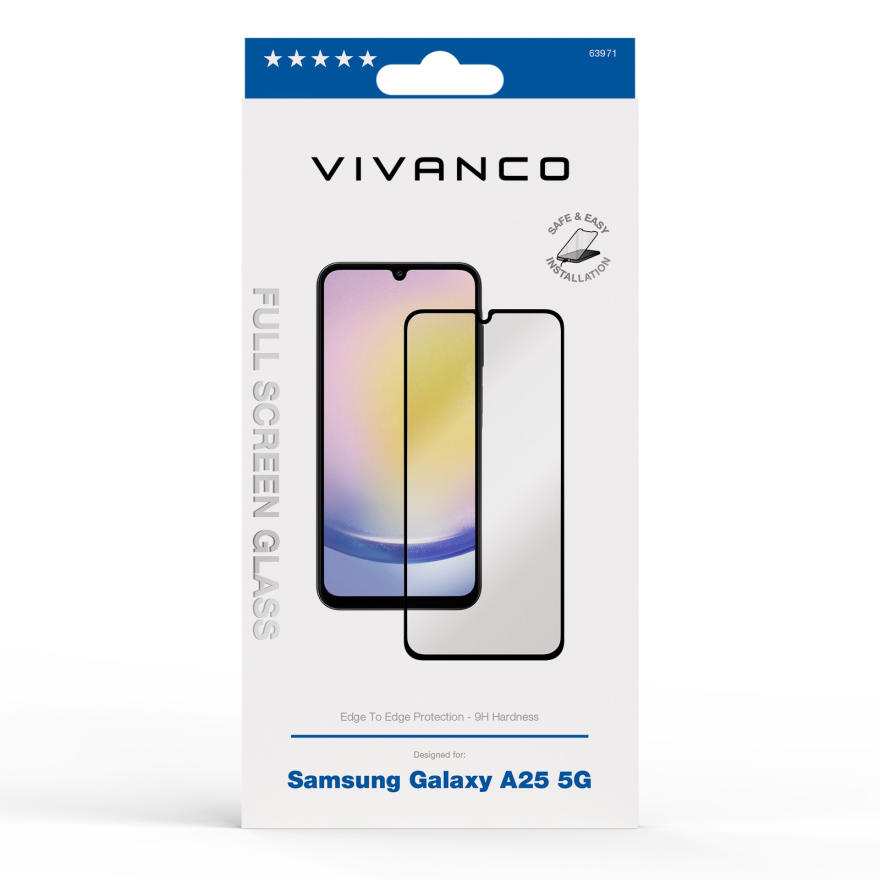 Vivanco Full Screen Skyddsglas 9H Galaxy A25 5G