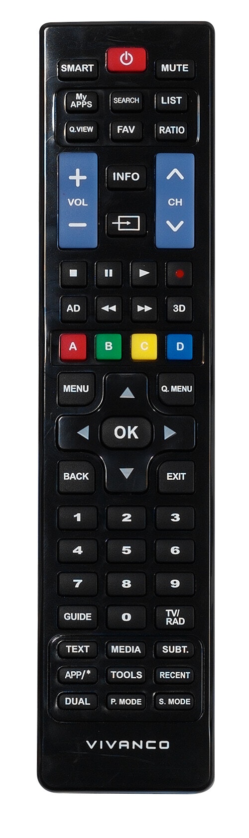 Vivanco Ersättningsfjärrkontroll LG TV