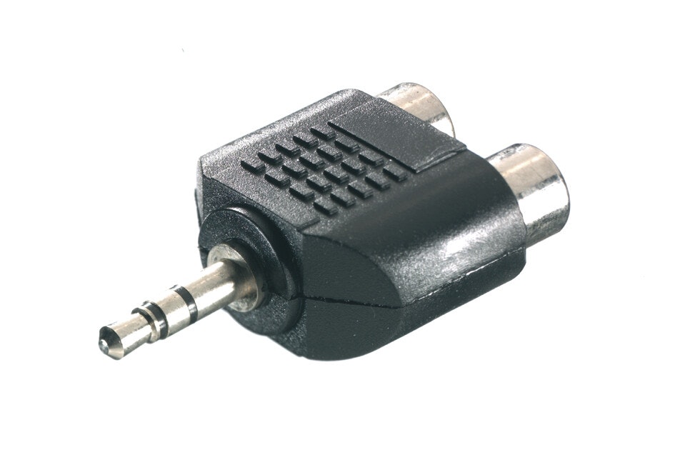 Vivanco Audioadapter, 1x3.5mm hane - 2xRCA hona