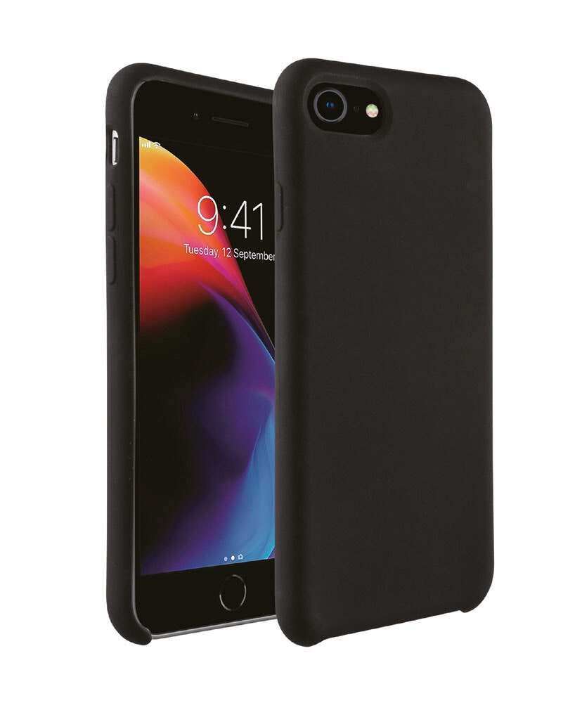 Vivanco Hype Silkonskal iPhone SE/8/7/6/6S Svart