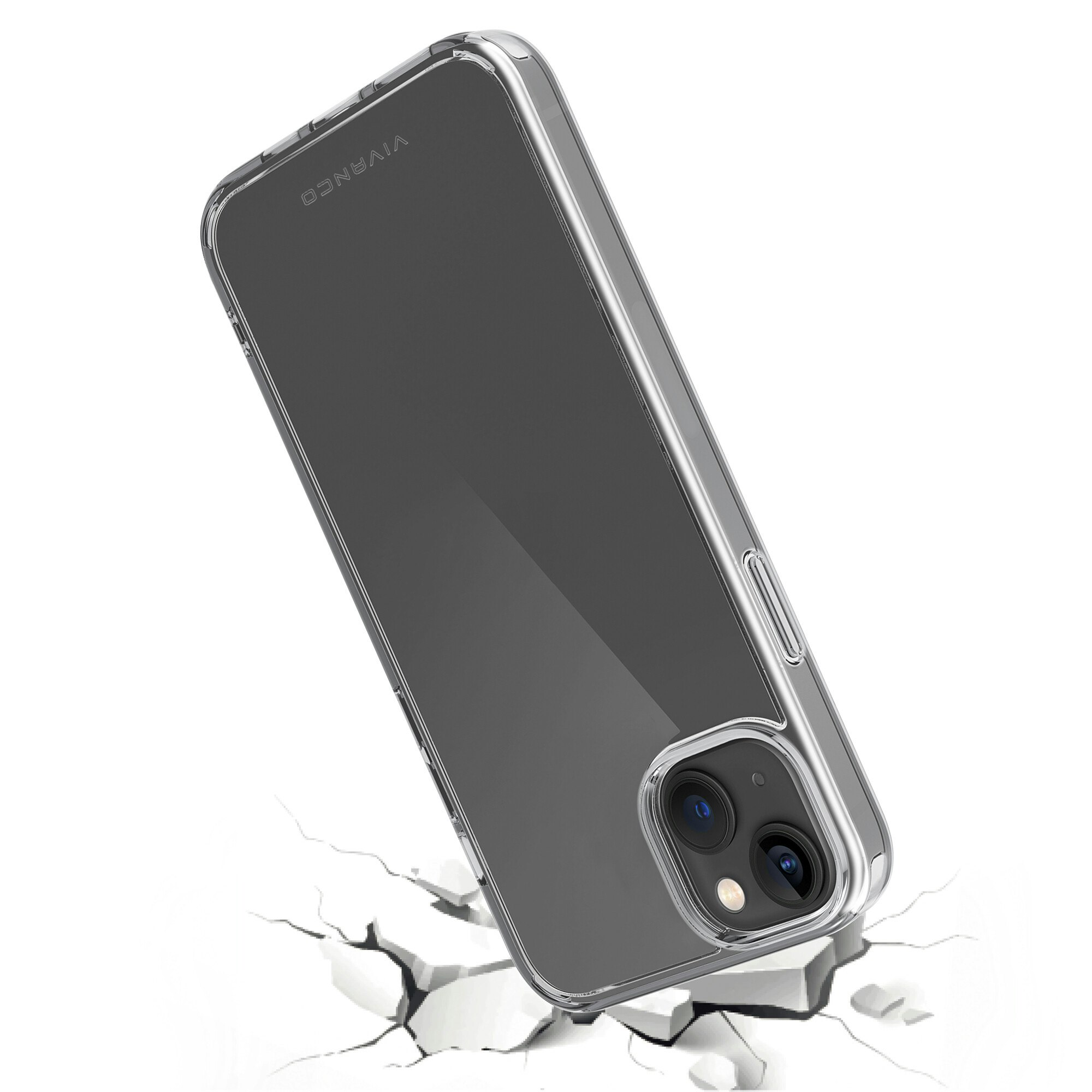 Vivanco Safe & Steady skal iPhone 14/13 Transparent