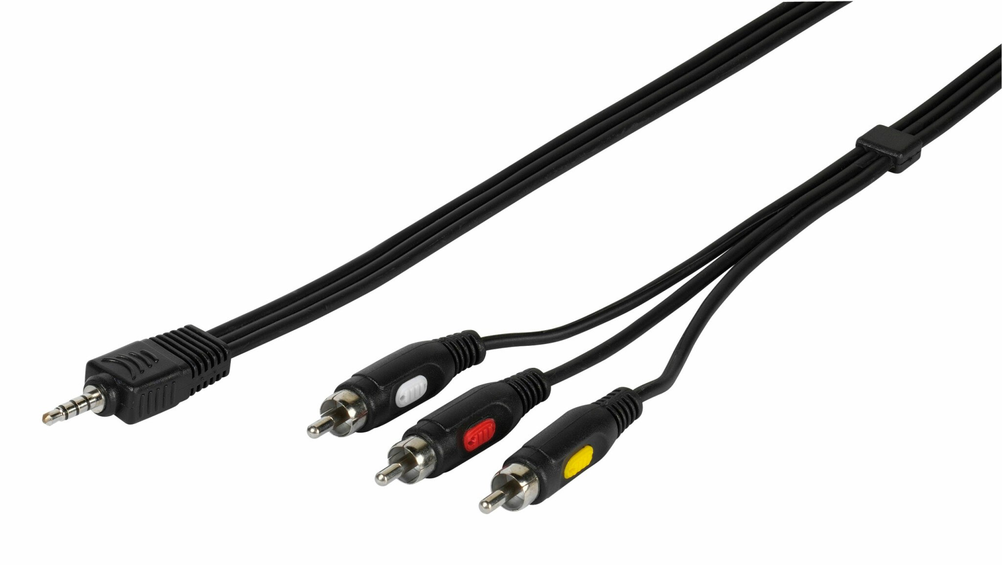 Vivanco Kamerakabel 4-pin 3.5mm hane > 3xRCA 2m