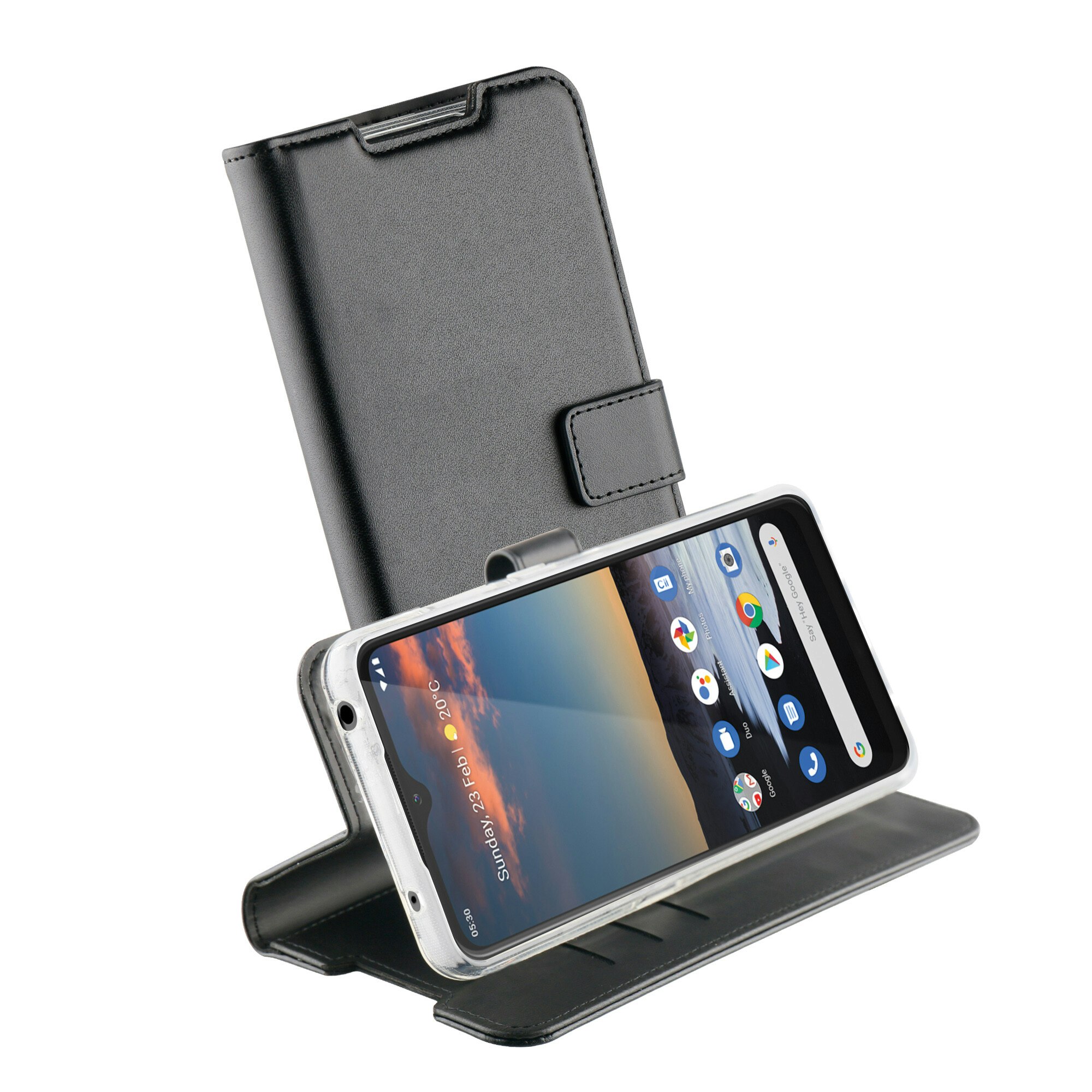 Vivanco Classic Plånboksfodral Nokia G11 / G21 Svart