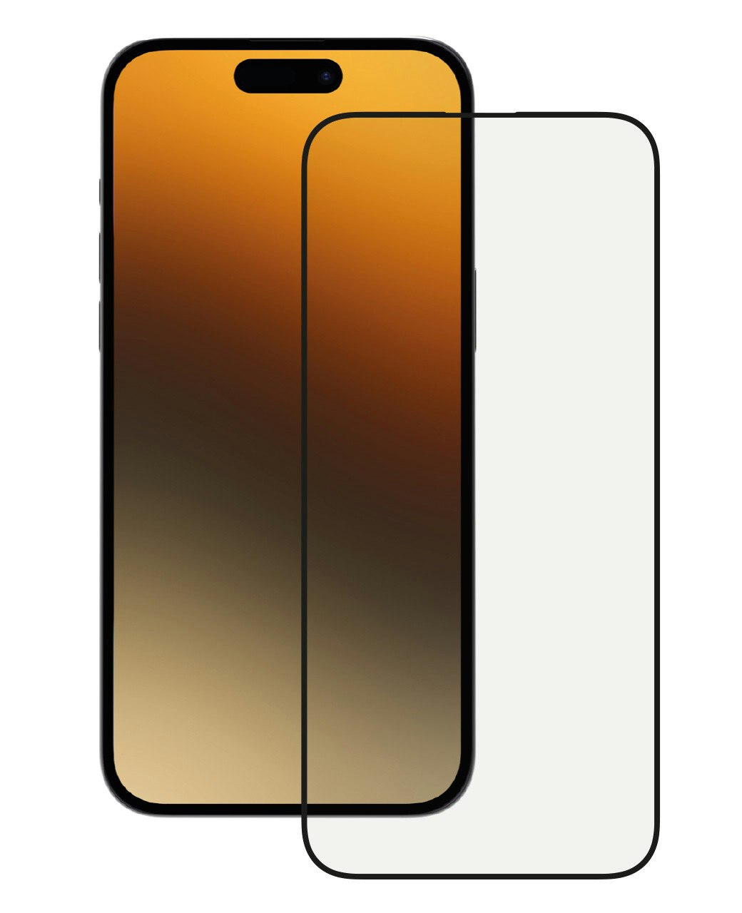 Vivanco Full Screen Skyddsglas 9H iPhone 15 Pro Max