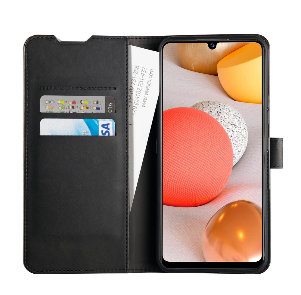 Vivanco Classic Plånboksfodral Galaxy A22 5G Svart