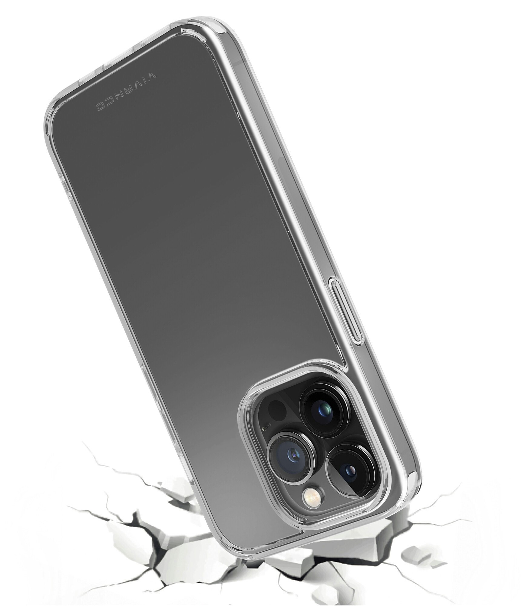 Vivanco Safe & Steady skal iPhone 14 Pro Max Transp.