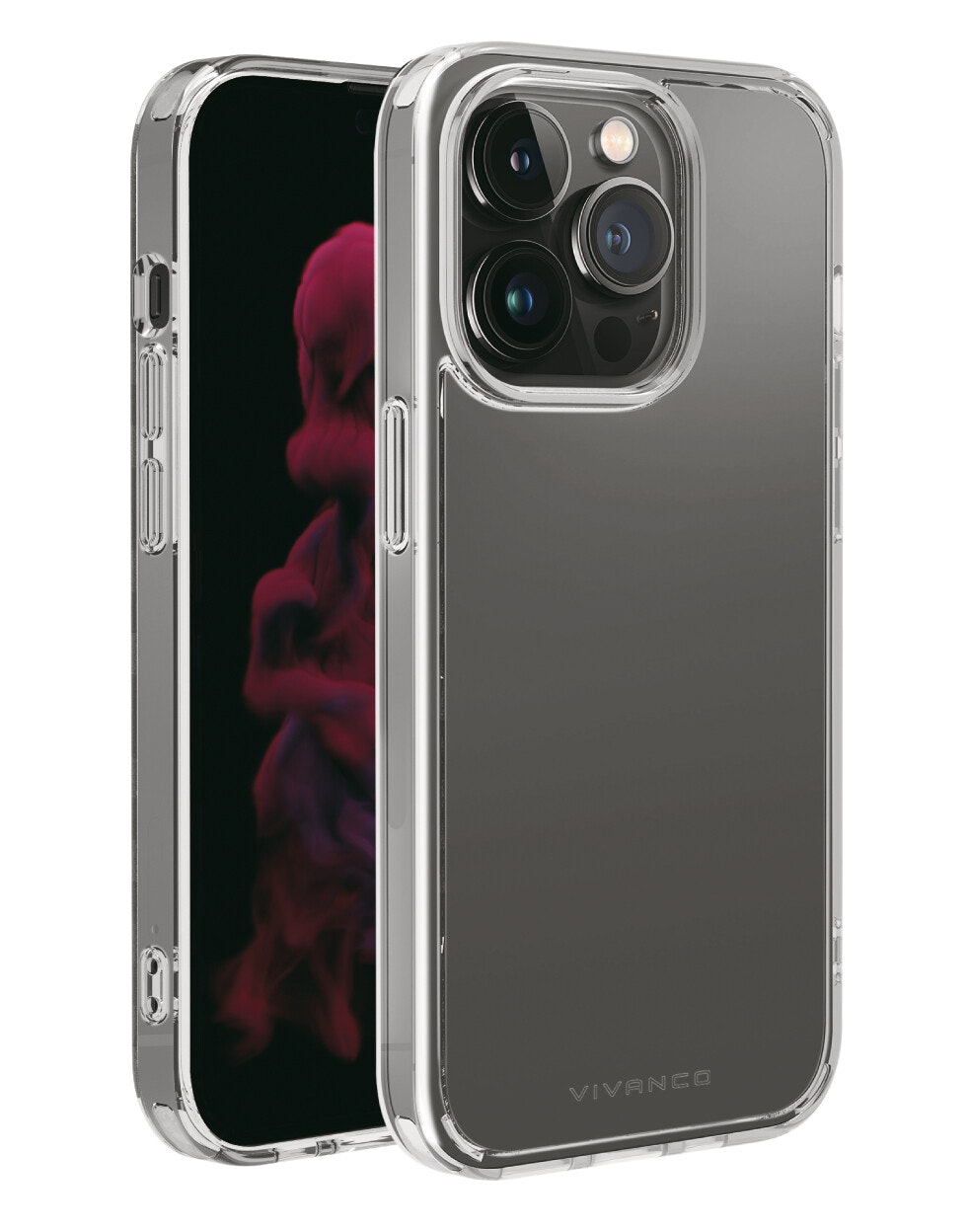 Vivanco Safe & Steady skal iPhone 14 Pro Transparent