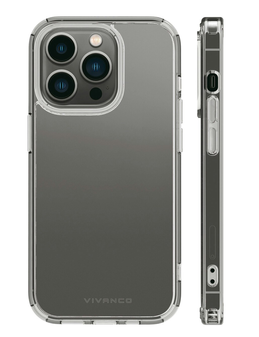 Vivanco Safe & Steady skal iPhone 14 Pro Transparent