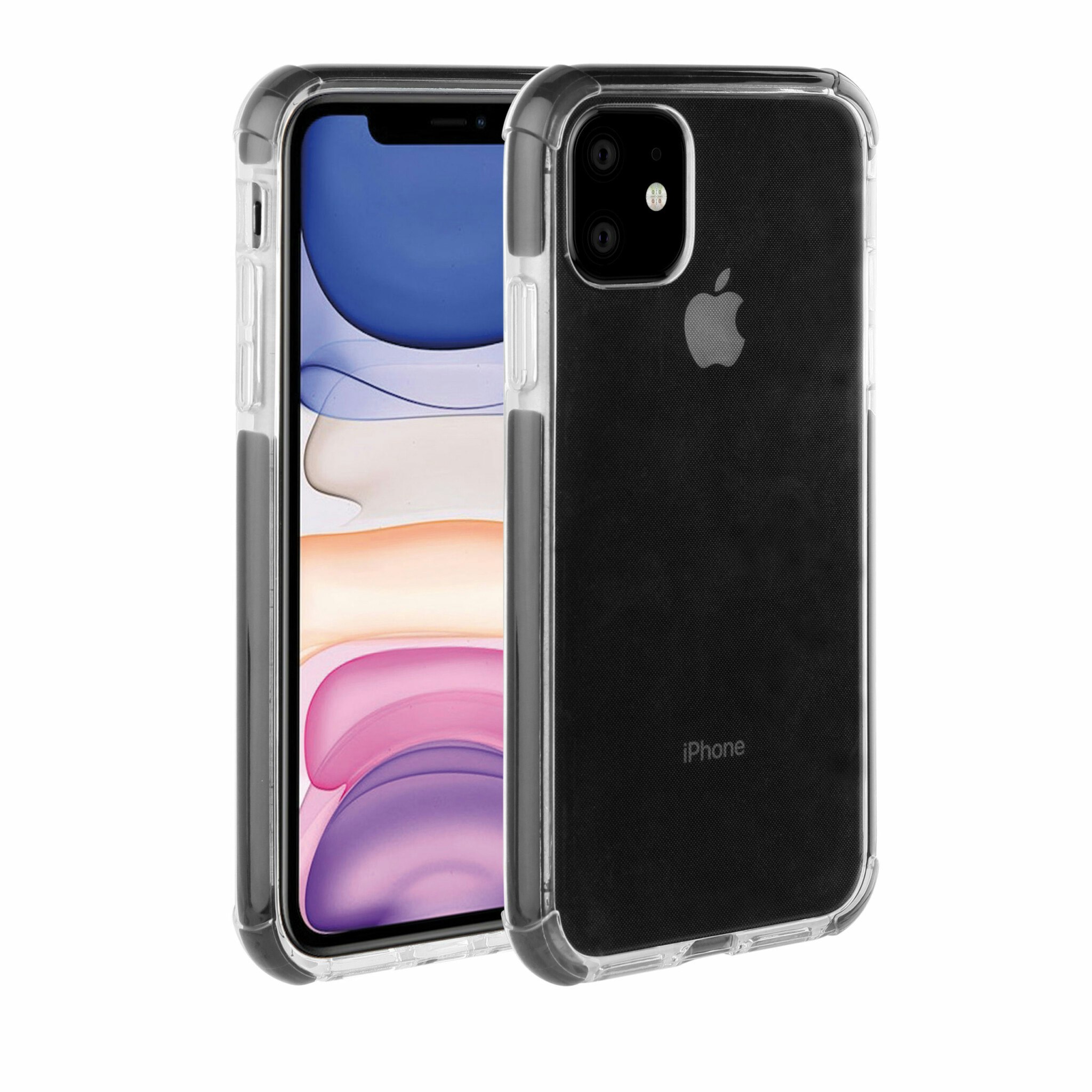 Vivanco Stötsäkert TPU-skal iPhone 11 Transp.