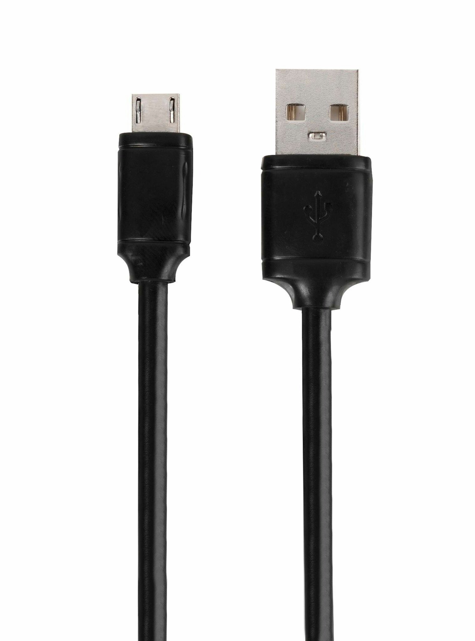 Vivanco Micro-USB Ladd-/Synk. kabel 0.5m Svart