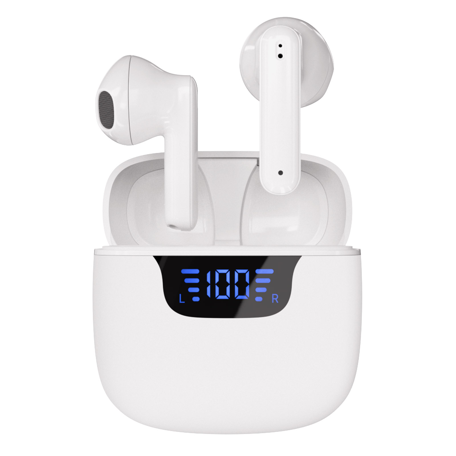 Vivanco Union Pair True Wireless BT hörlur Vit