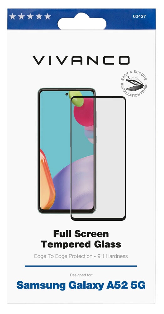 Vivanco Full Screen Skyddsglas 9H Galaxy A52/A52s 5G