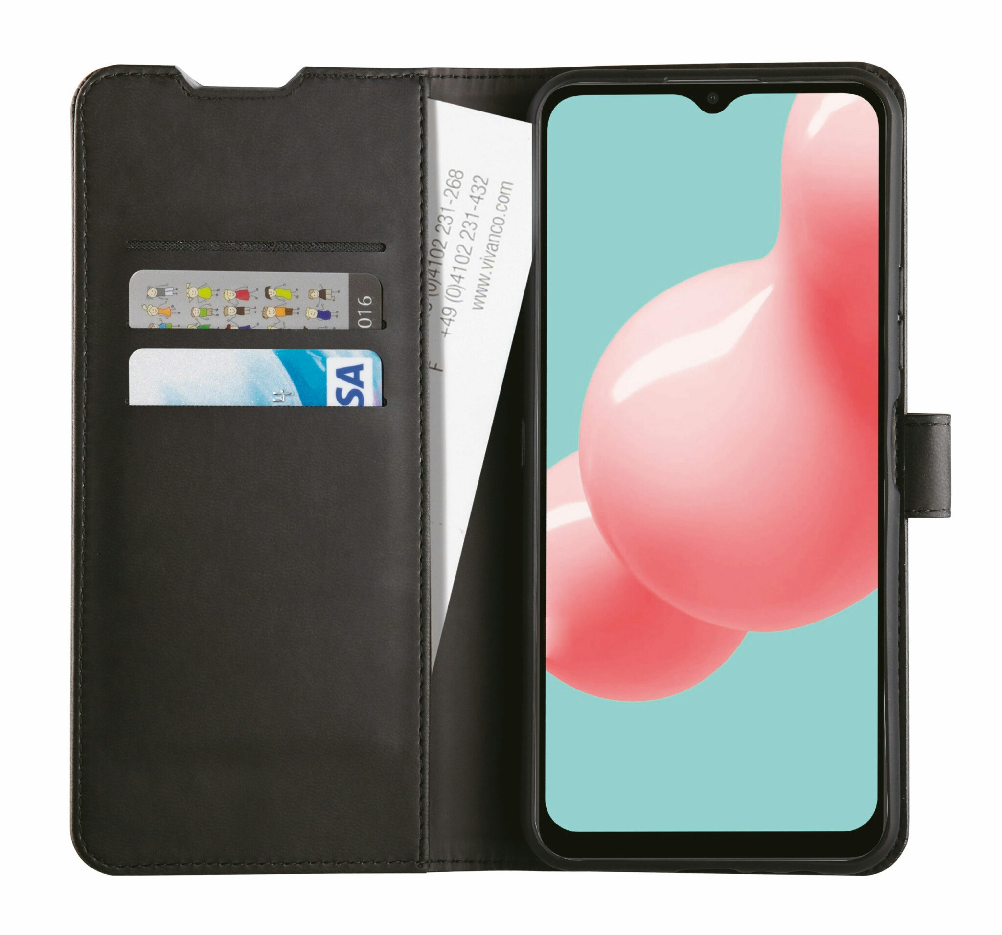Vivanco Classic Plånboksfodral Galaxy A32 5G Svart