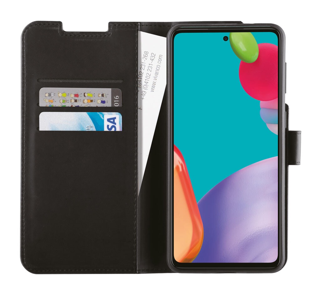 Vivanco Classic Plånboksfodral Galaxy A53 5G Svart