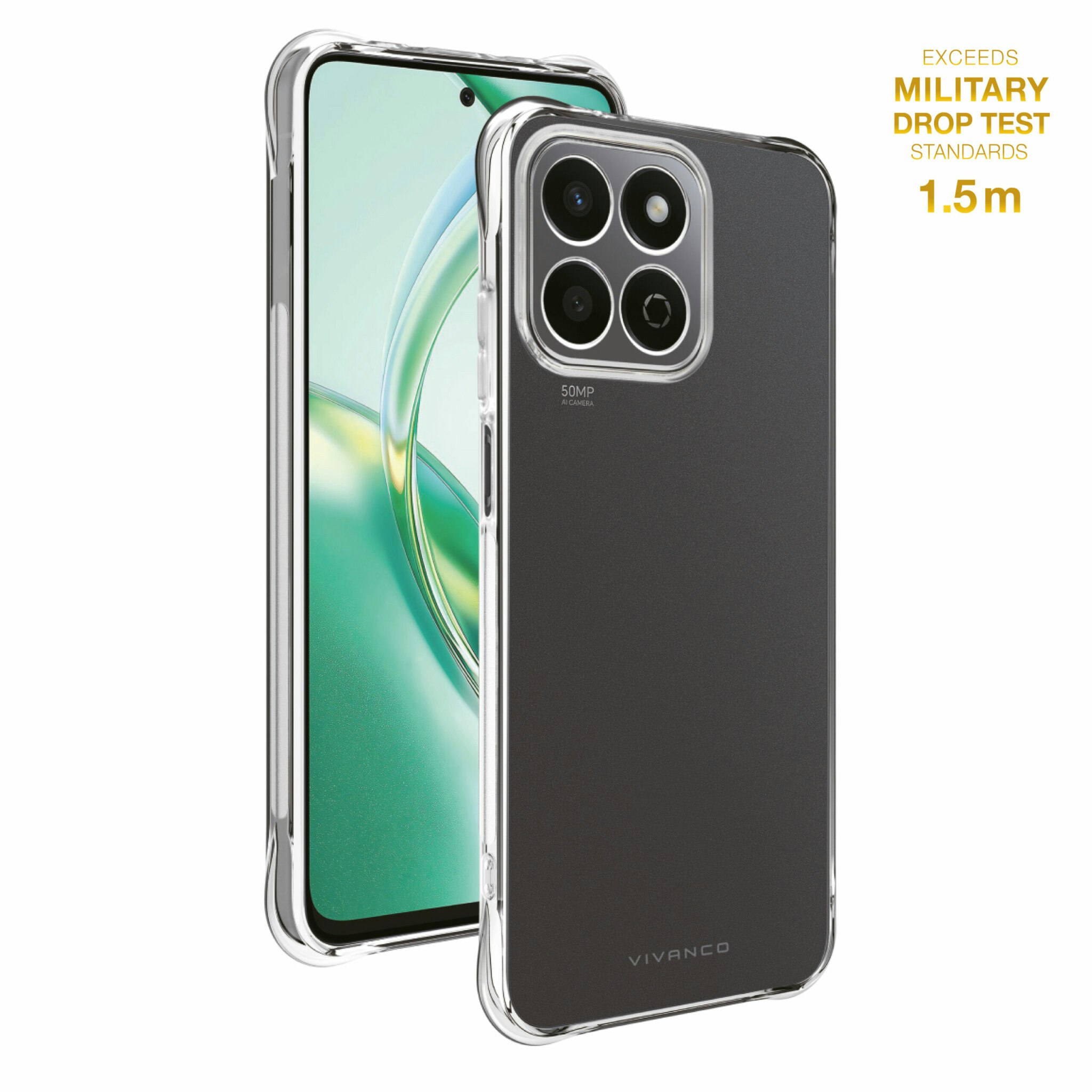Vivanco Anti-Shock skal Honor 200 Smart Transparent
