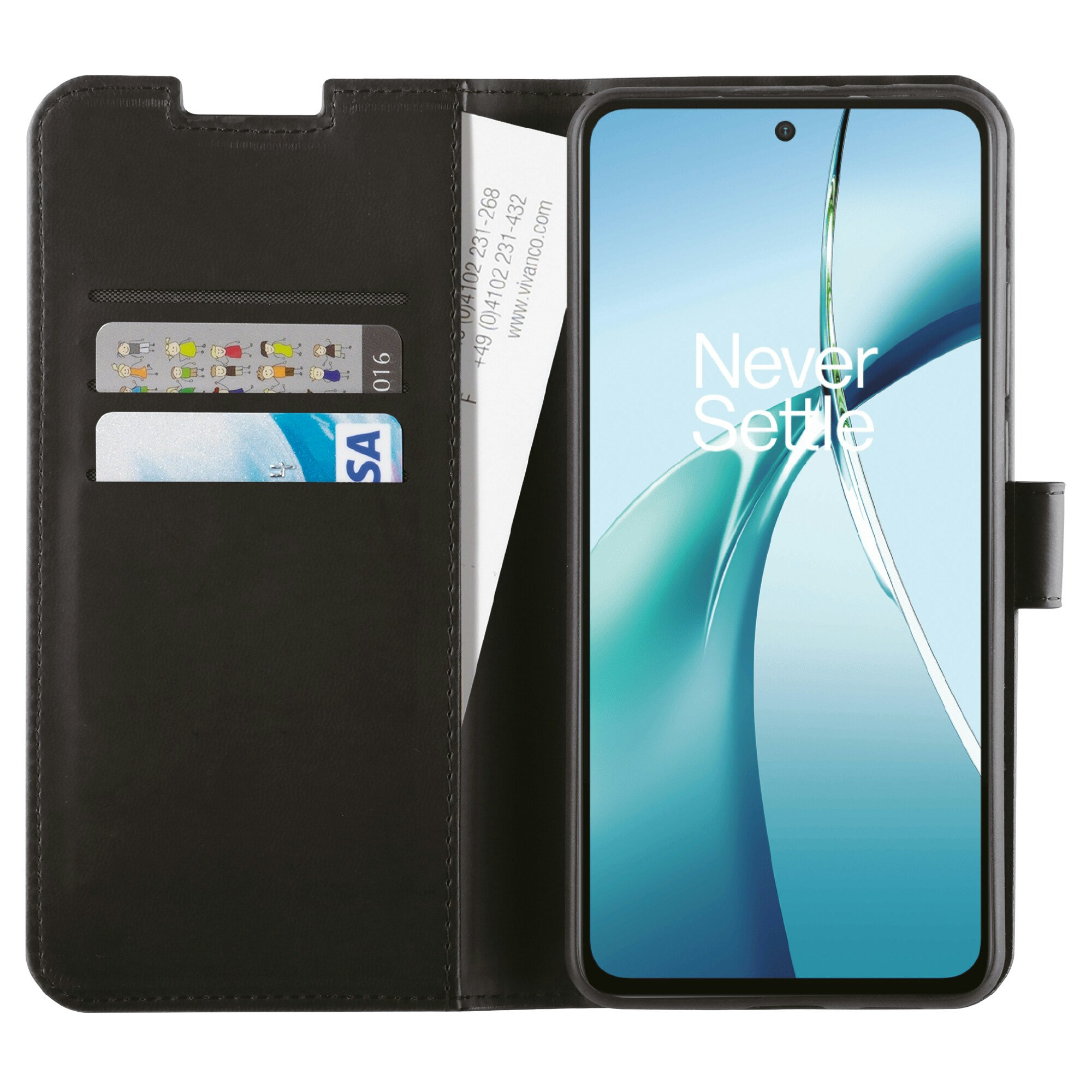 Vivanco Classic Plånboksfodral OnePlus Nord CE4 Lite Svart