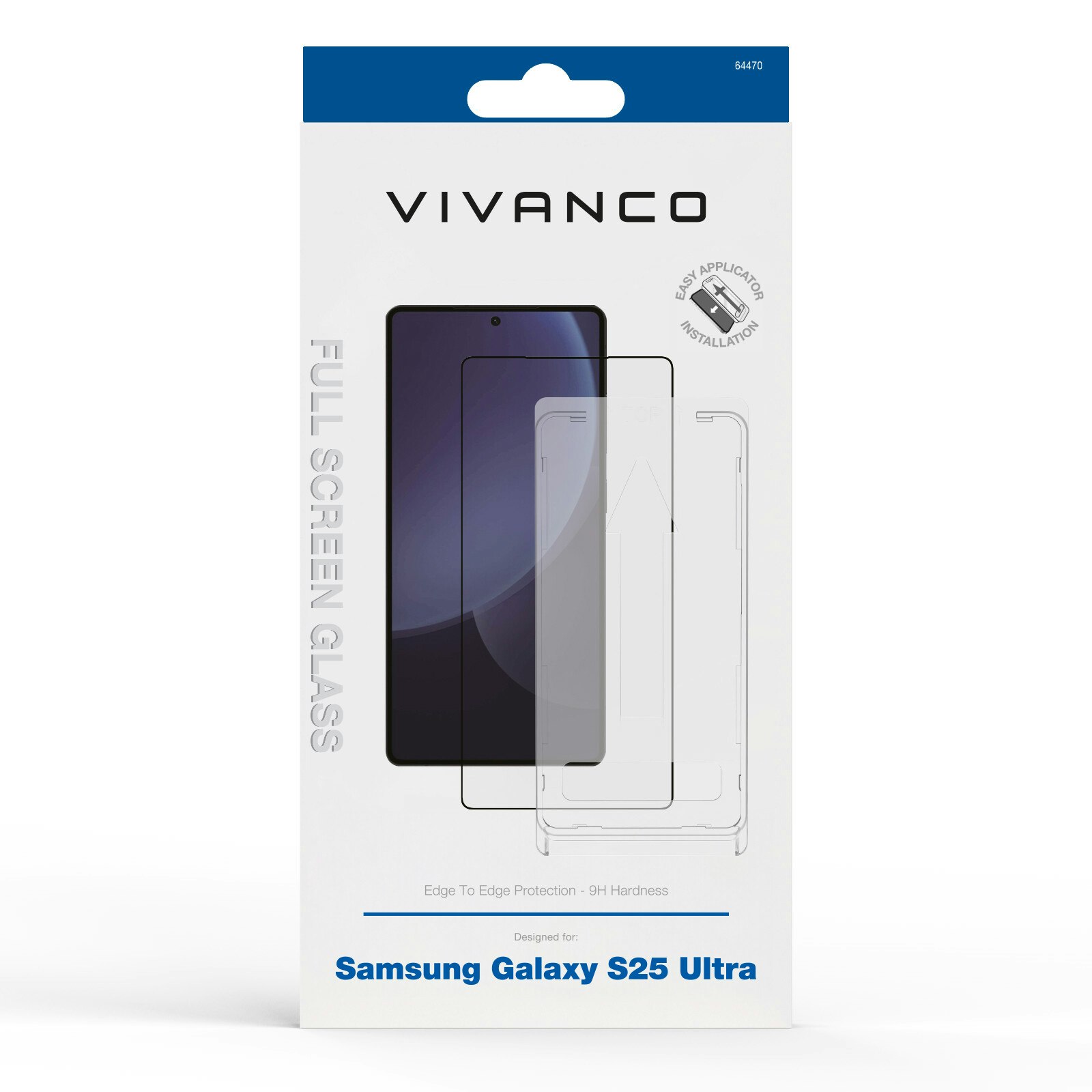Vivanco Full Screen Skyddsglas 9H Samsung Galaxy S25 Ultra