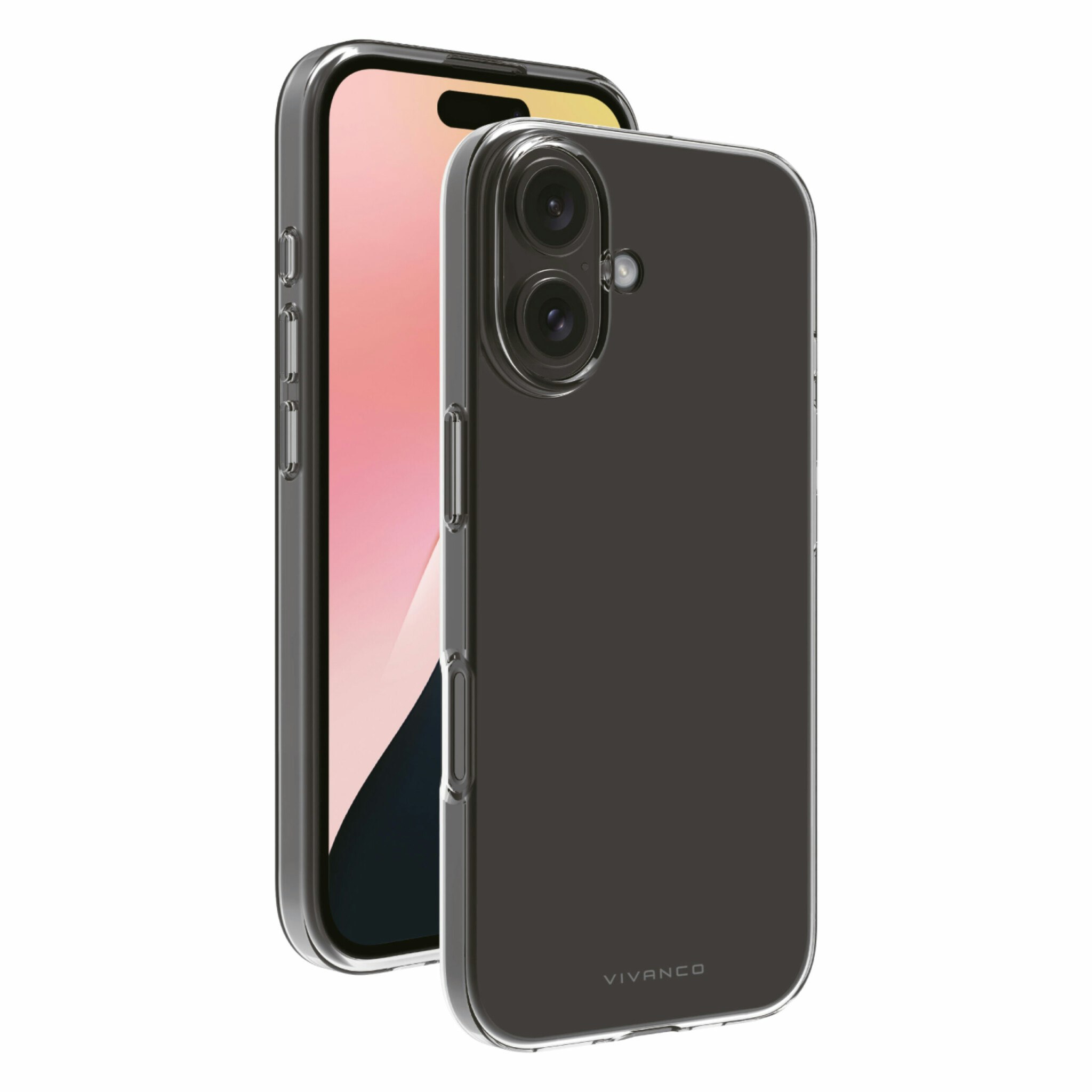 Vivanco Slim TPU skal iPhone 16 Plus Transparent