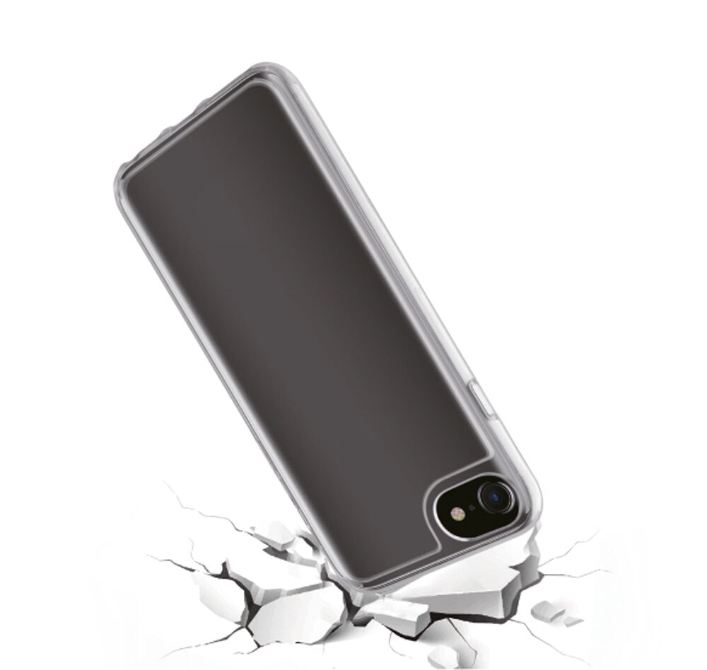Vivanco Safe & Steady skal iPhone SE/8/7/6 Transp.