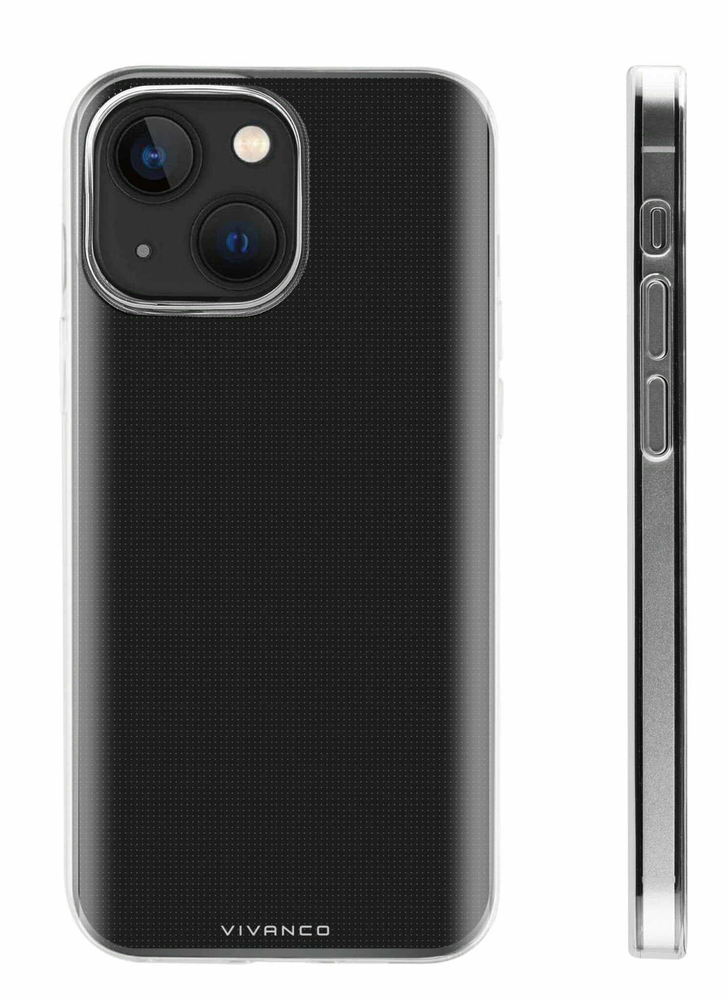 Vivanco Slim TPU skal iPhone 15/14 Plus Transparent
