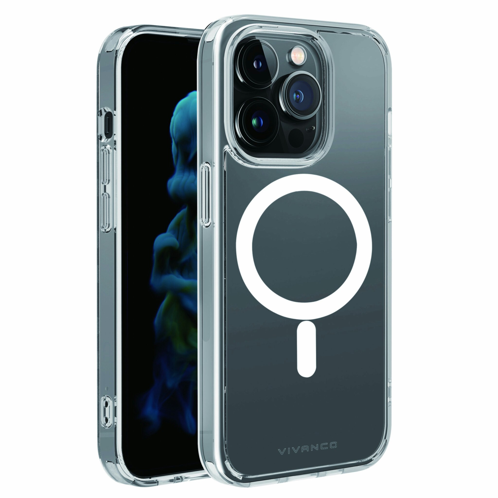Vivanco Mag Steady skal iPhone 14 Pro Max Transparent