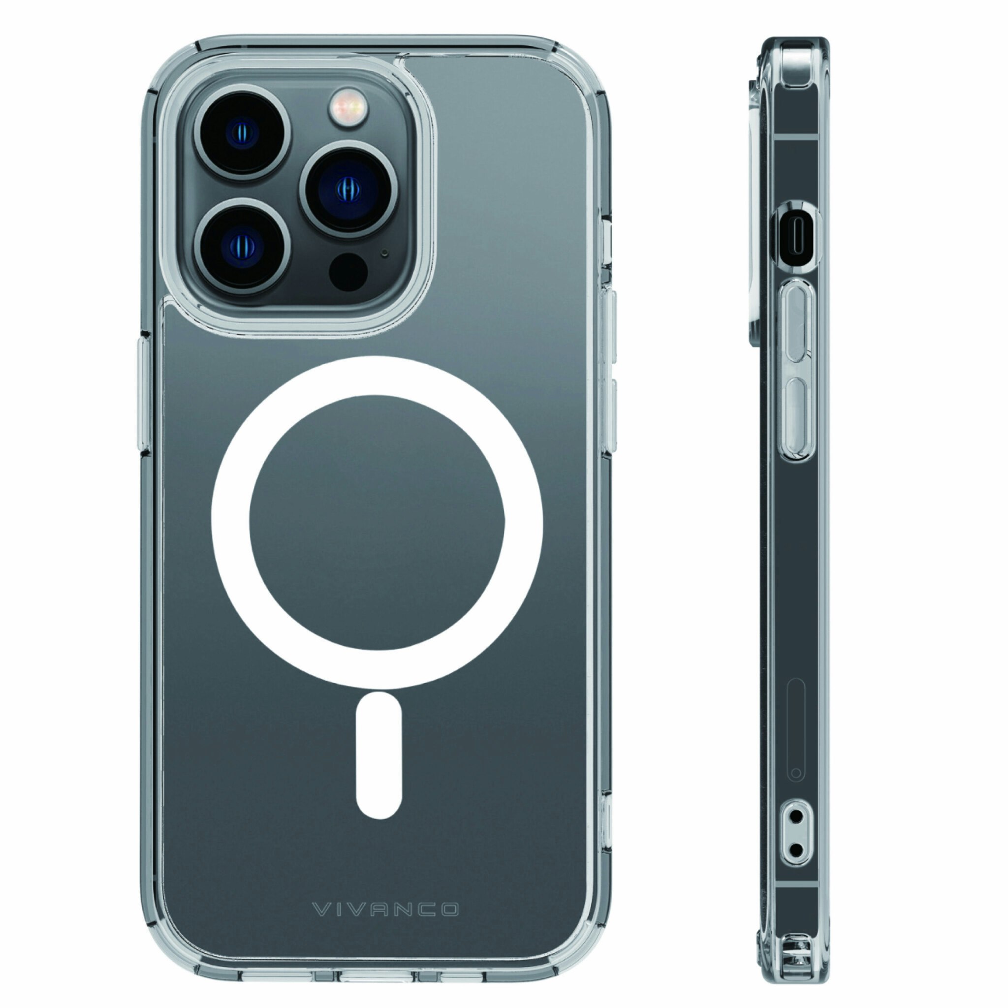 Vivanco Mag Steady skal iPhone 14 Pro Max Transparent